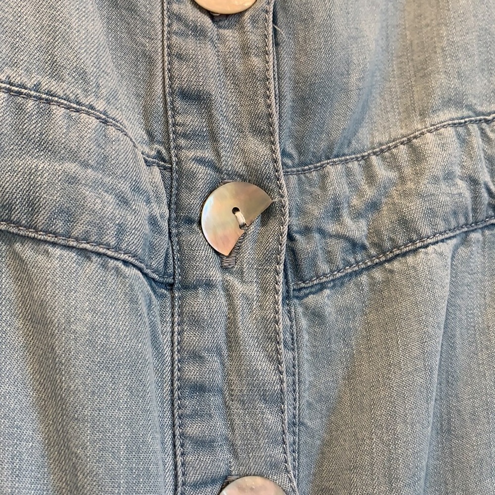 Denim button down midi - Picture 4 of 5